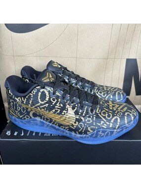NEW Nike Kobe 11 Protro ‘Mamba Day’ Hold Black Men’s Size 9.5 IU4902-900